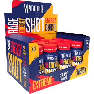 Warrior Pre-Workout Energy Shots - Energy - 12x 60ml