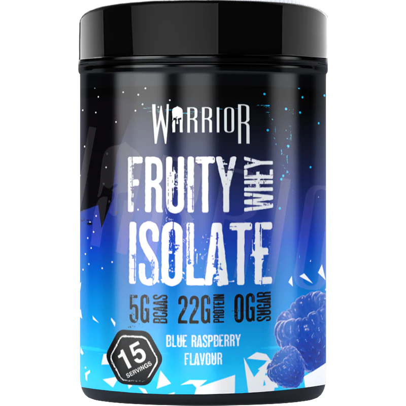 Warrior Clear Whey Isolate Protein Powder 375g - Blue Raspberry