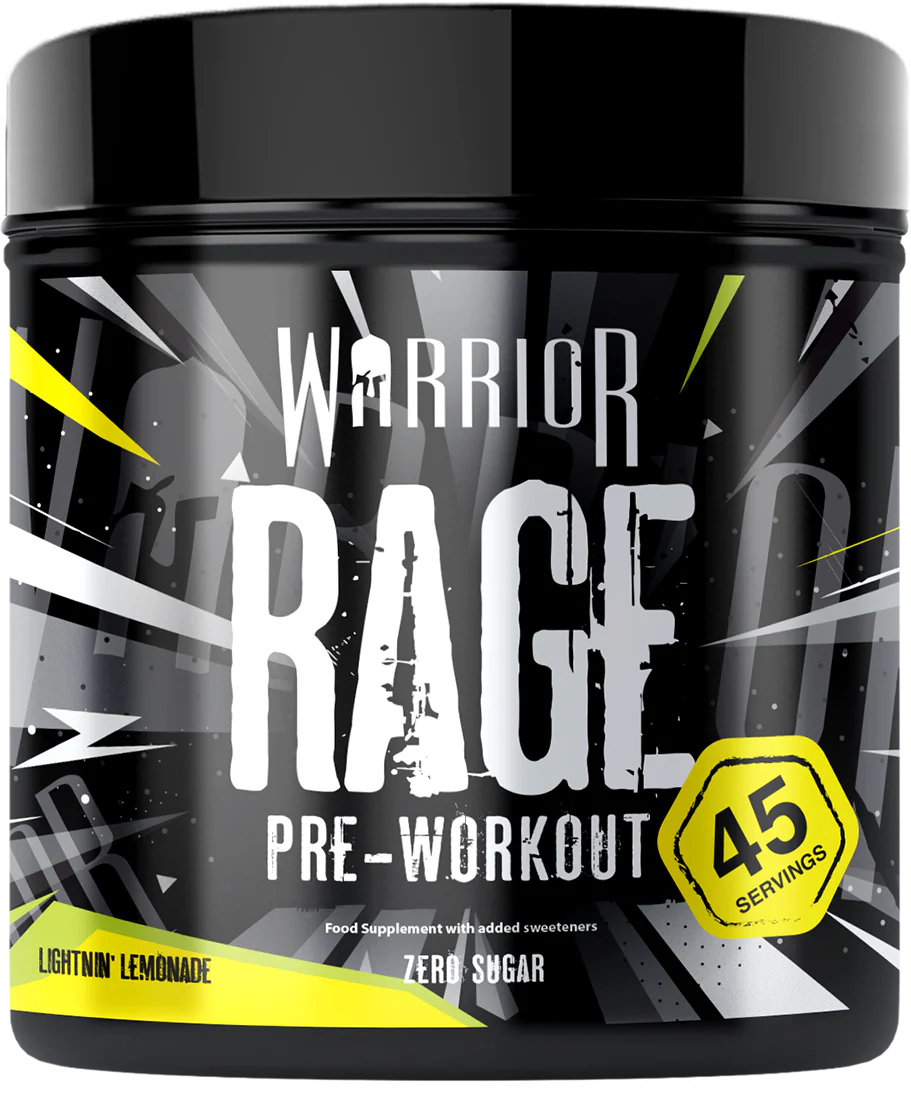 Warrior RAGE Pre-Workout - 392g (45 Servings)(POWDER)